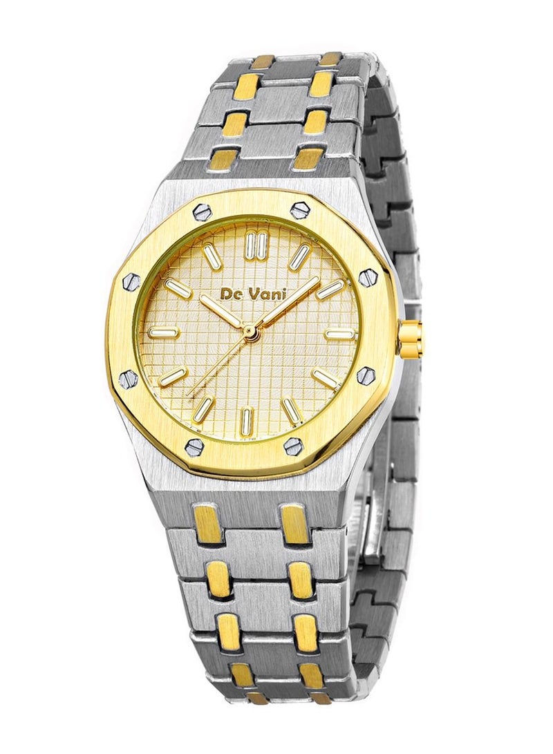 دي فاني ساعة يد للنساء من دي فاني ستانلس ستيل أنالوج بعقارب - Image 1