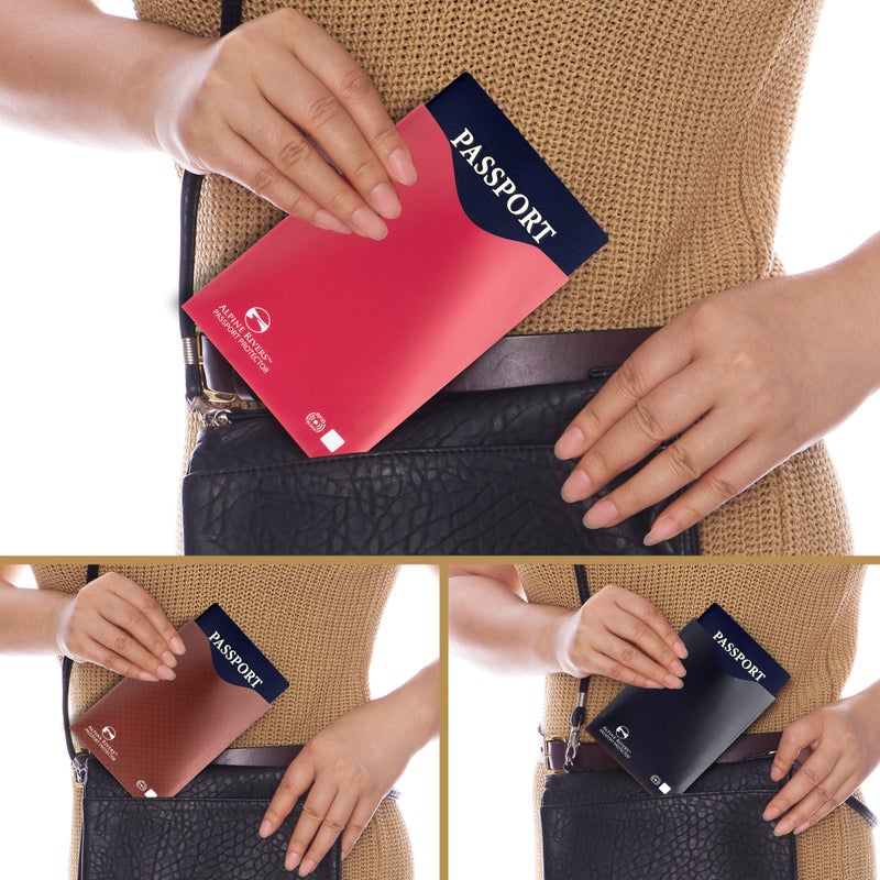 Alpine Rivers RFID Blocking Sleeves – 18-Pack for Maximum Identity Theft Protection | 7 Top-Loading + 7 Side-Loading Credit Card Holders + 4 Passport Protectors | Slim, Durable & Water-Resistant - Image 3