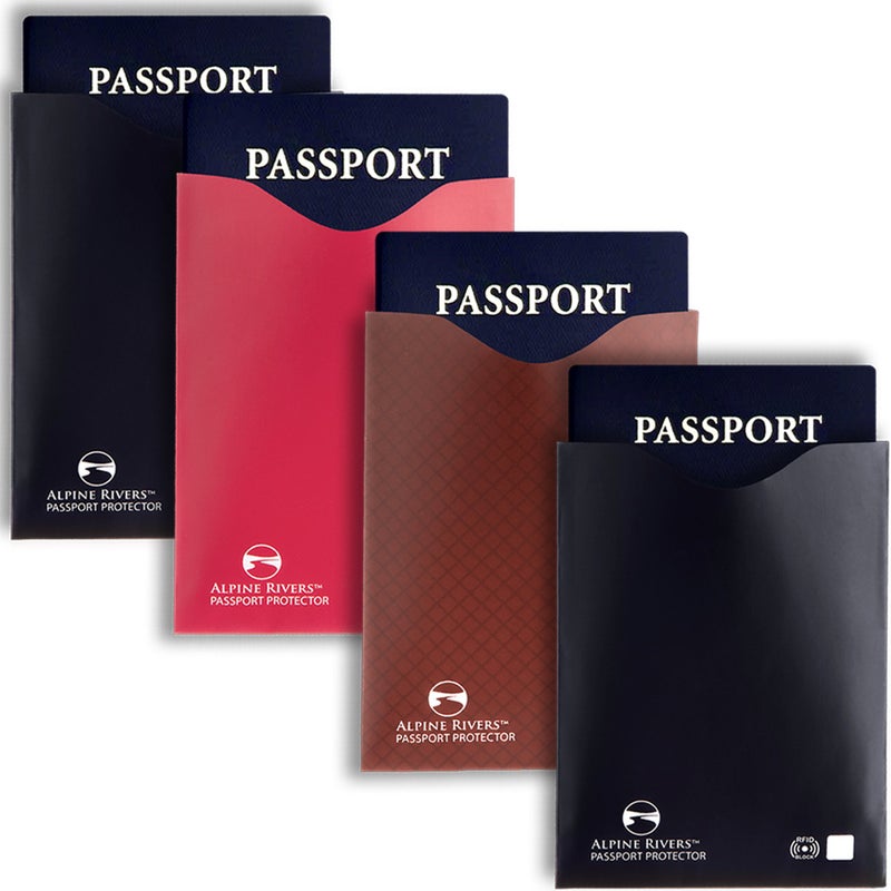 Alpine Rivers RFID Blocking Sleeves – 18-Pack for Maximum Identity Theft Protection | 7 Top-Loading + 7 Side-Loading Credit Card Holders + 4 Passport Protectors | Slim, Durable & Water-Resistant - Image 5