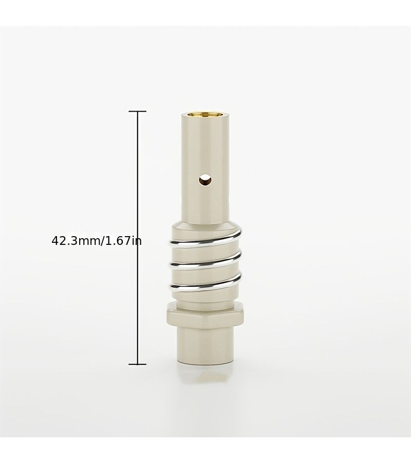 مجموعة مكونة من 6 أدوات لحام مع فوهات بقطر 1.2 ملم، طلاء نحاسي أرجواني. - Image 4