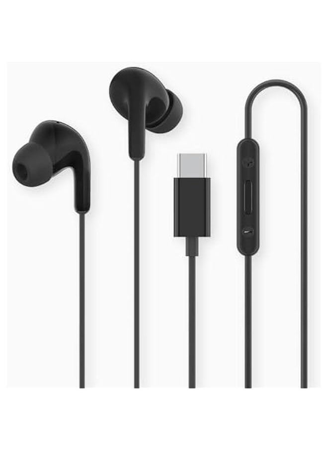 Generic Type-C Earphones| Black  - Image 1