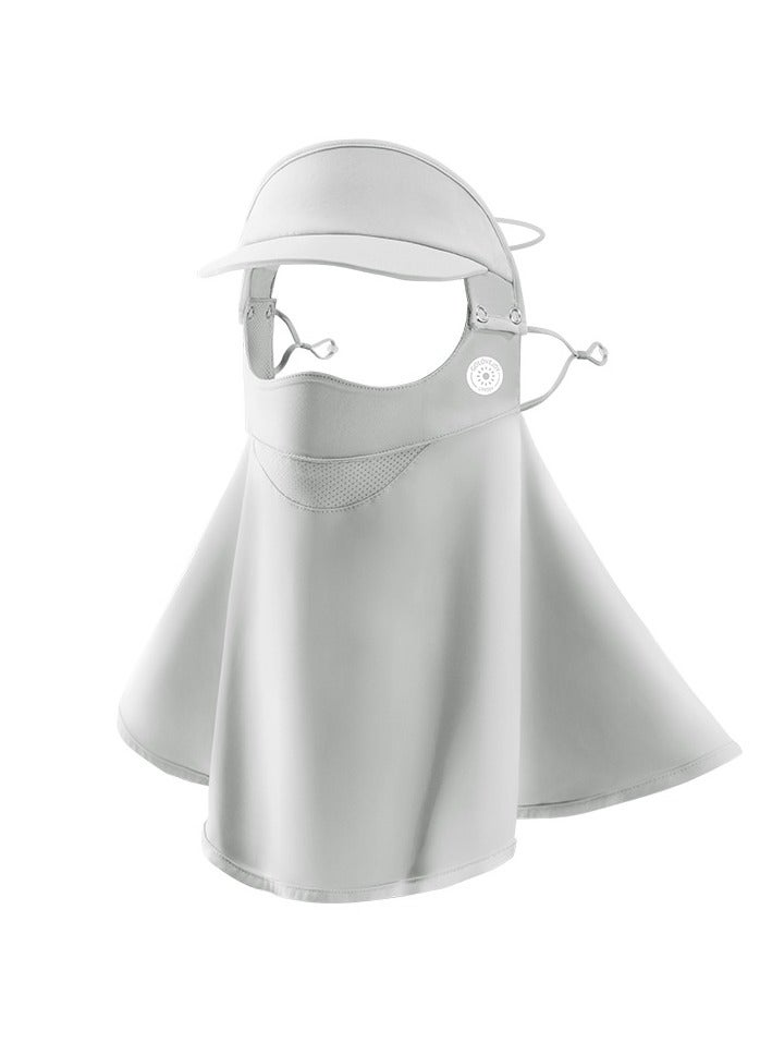 جولوف جوي قناع واقي من الشمس للنساء أثناء ركوب الدراجات في الهواء الطلق ومضاد للأشعة فوق البنفسجية وواقي للوجه بالكامل وجيد التهوية لحماية الرقبة والعين - Image 1