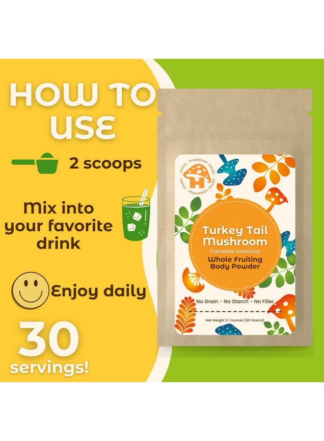 Hongo Mushroom Power - Turkey Tail Mushroom Powder - Image 2