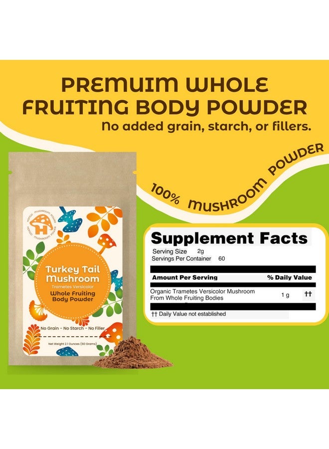 Hongo Mushroom Power - Turkey Tail Mushroom Powder - Image 4