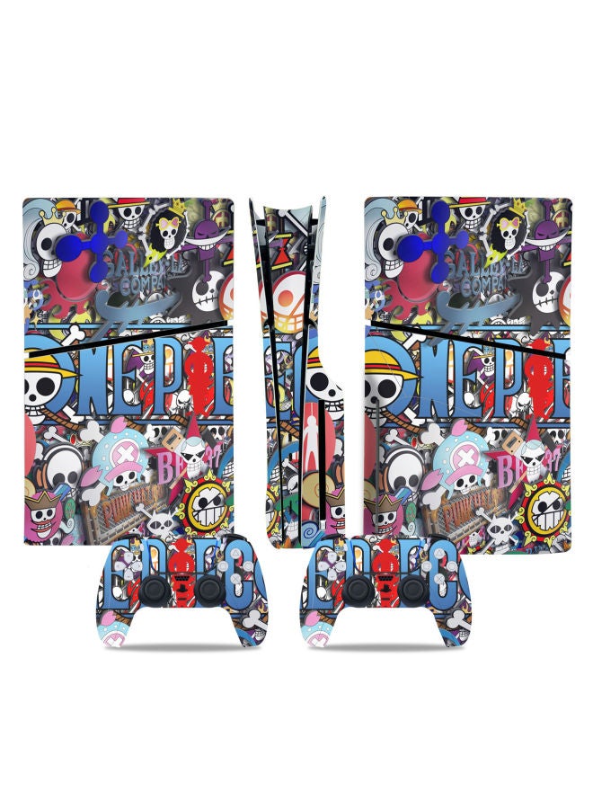 general PS5slim CD-ROM Version Of The Sticker Slim Digital Version Of The Film One Piece Of Fire Shadow Animation A Variety Of Generation-Color:pinkish P5SDisc-0418 - Image 4