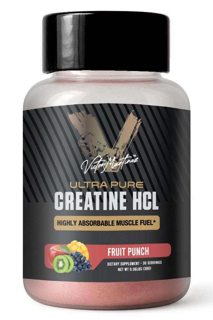 VICTOR MARTINEZ  CREATINE HCL - FRUIT PUNCH - 30gm - Image 1