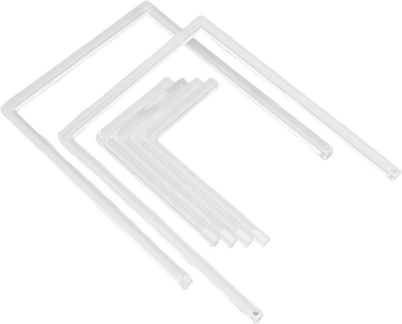 ZJchao CLEAR ACRYLIC PHOTO FRAME STAND DISPLAY HOLDER ELEGANT HOME DECOR FOR VARIOUS OCCASIONS - Image 1