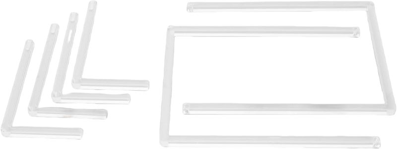 ZJchao CLEAR ACRYLIC PHOTO FRAME STAND DISPLAY HOLDER ELEGANT HOME DECOR FOR VARIOUS OCCASIONS - Image 4