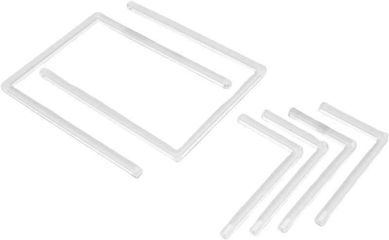 ZJchao CLEAR ACRYLIC PHOTO FRAME STAND DISPLAY HOLDER ELEGANT HOME DECOR FOR VARIOUS OCCASIONS - Image 5
