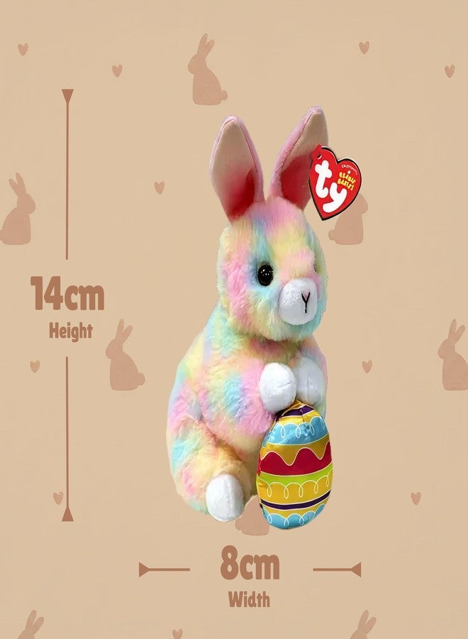 Ty Beanie Sprout The Pastel Bunny with Colorful Easter Egg - 6" - Image 4
