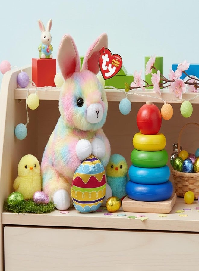 Ty Beanie Sprout The Pastel Bunny with Colorful Easter Egg - 6" - Image 3