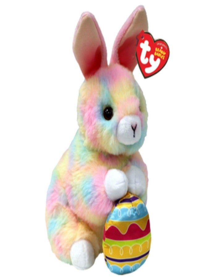 Ty Beanie Sprout The Pastel Bunny with Colorful Easter Egg - 6" - Image 1