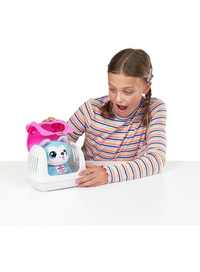 Pets Alive زورو بيتس أليف متجر الحيوانات الأليفة مفاجأة السلسلة 3 جرو محشو تفاعلي - ميزة التحدث والتكرار مع مجموعة الشفاء، متنوعة - Image 3