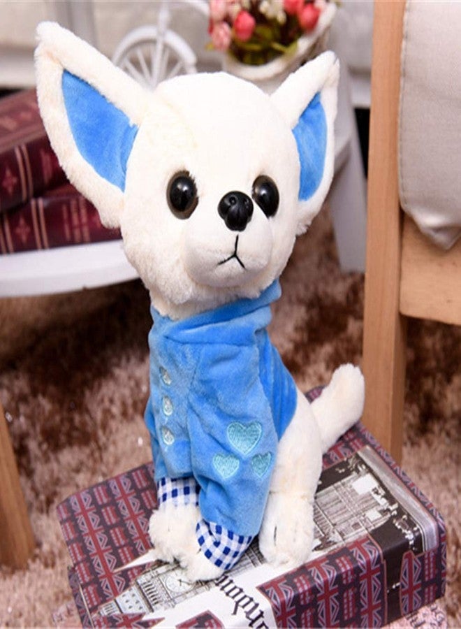 SUSHAFEN Stuffed Dog Puppy Toy Plush Toy Soft Doll Stuffed Animal Pillow Birthday Gift Present Cute Dog Ornaments Decoration Handicraft House Desktop Decoration Prop, 17cm/6.7" - Image 4