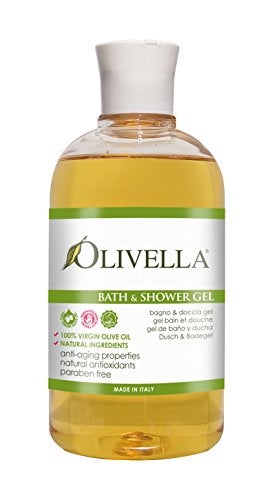 Olivella Virgin Olive Oil, Bath & Shower Gel - 16.9 Oz - Image 1