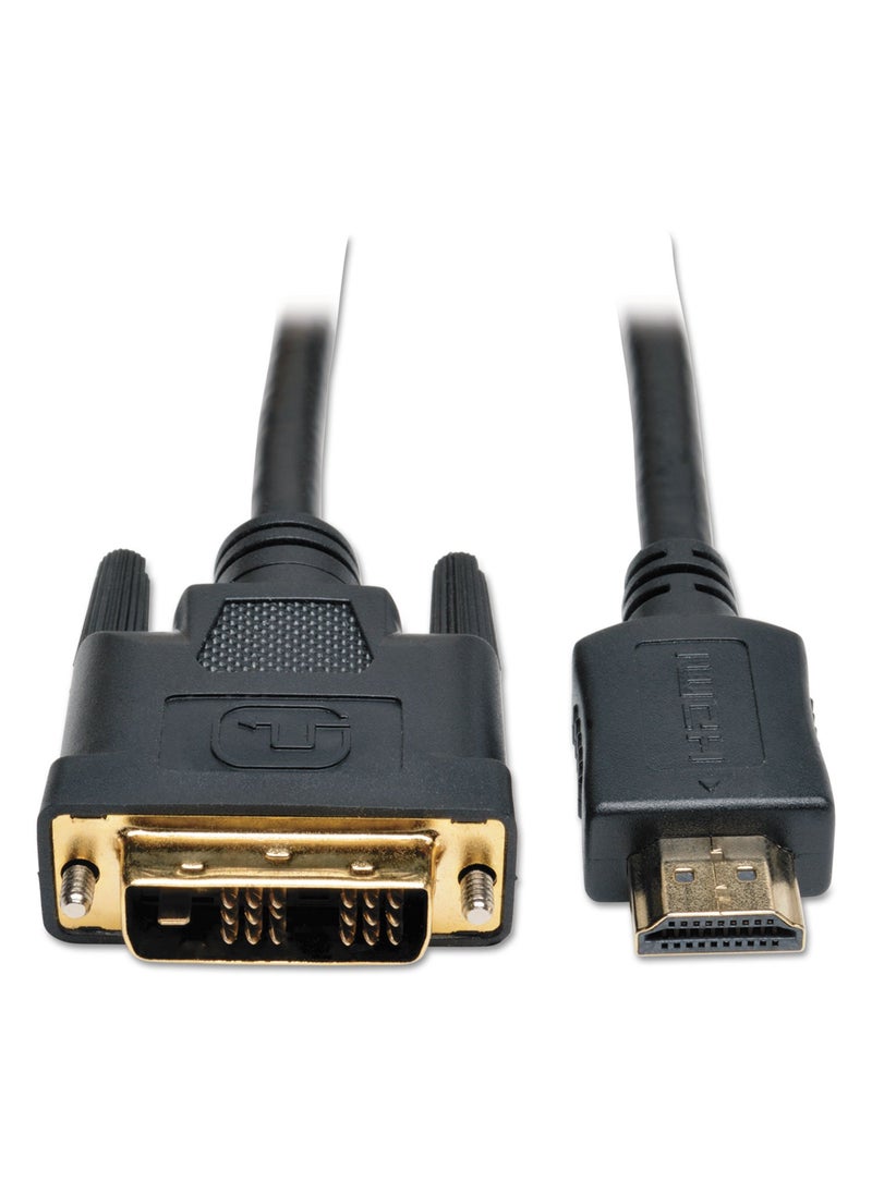 Tripp Lite Eaton Tripp Lite HDMI to DVI Cable, Digital Monitor Adapter Cable (HDMI to DVI-D M/M) 6-ft.(P566-006)  - Image 1