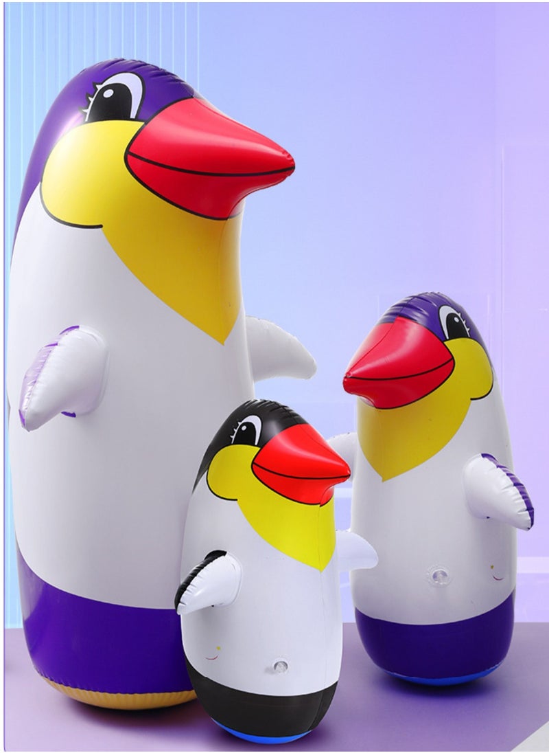 Penguin Punching Bag Games Suitable For Children (3 pack, random color) Parent-child Boxing Bag Baby Toys
