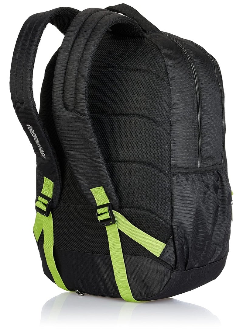 American Tourister Mist 29 Ltrs Large Size Casual 5 Compartment Backpack- Black - Image 2