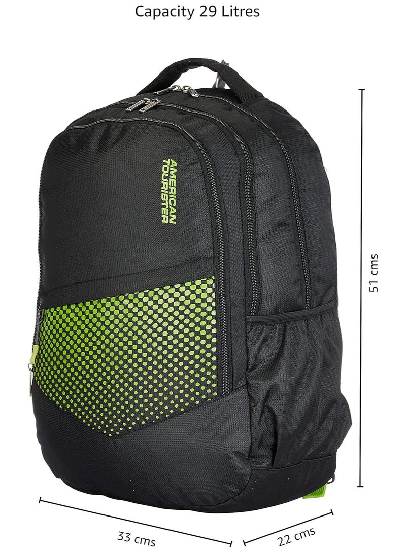 American Tourister Mist 29 Ltrs Large Size Casual 5 Compartment Backpack- Black - Image 5