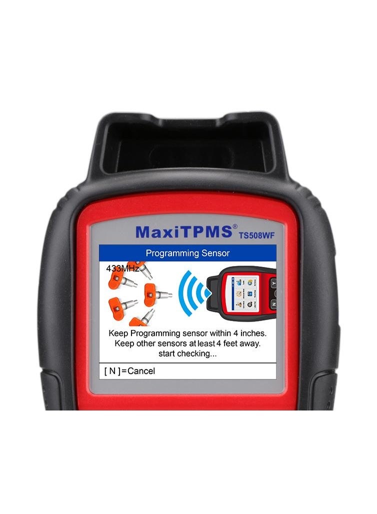 Autel MaxiTPMS TS508WF TPMS Programming Tool – WiFi Version, Sensor Activation & Relearn, MX-Sensor Programming, TPMS Diagnostics, Read/Clear Codes, Lifetime Free Updates - Image 3