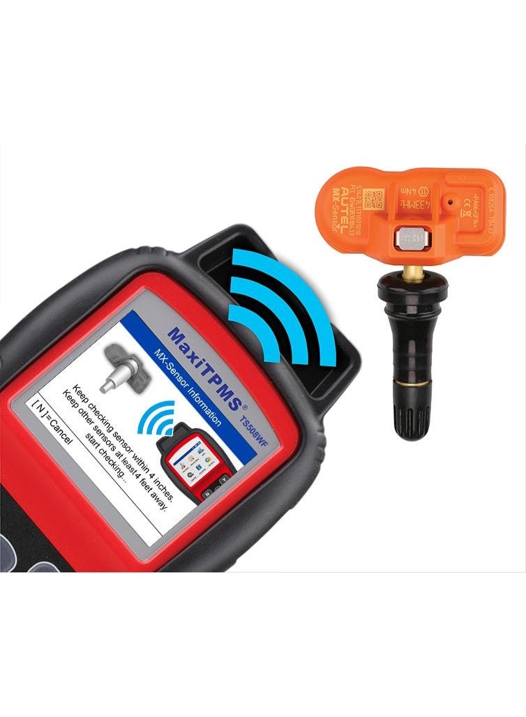 Autel MaxiTPMS TS508WF TPMS Programming Tool – WiFi Version, Sensor Activation & Relearn, MX-Sensor Programming, TPMS Diagnostics, Read/Clear Codes, Lifetime Free Updates - Image 5