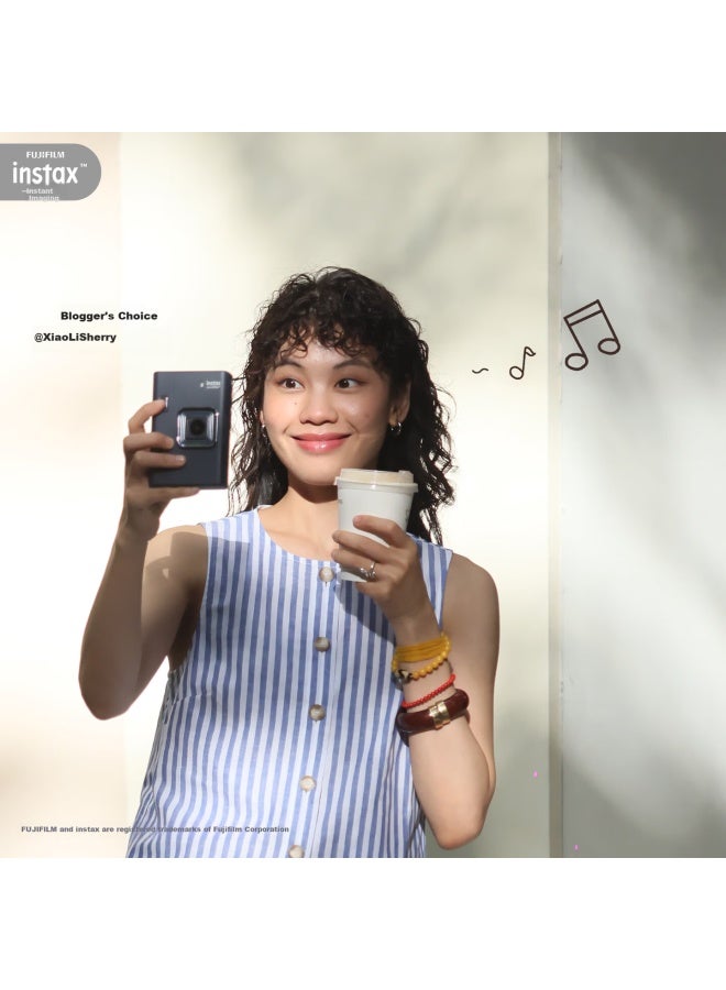 Instax Fujifilm Digital Instant Camera Liplay+ Midnight Blue - Image 3