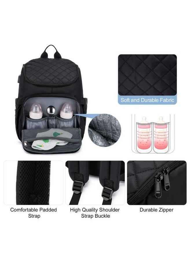 Lovevook Diaper Bag Backpack Multifunction Travel Backpack With Waterproof Portable Changing Pad Unisex And Stylish  - Image 5