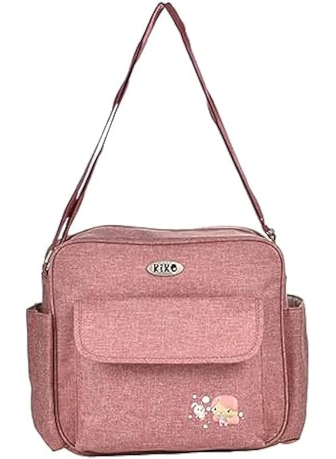 كيكو حقيبة حفاضات مامي الفاخرة ميلانو 01 11724 باللون الوردي - Image 1