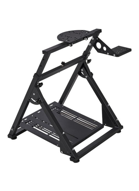 Racing Simulator Folding Game Steering Wheel Bracket G29G27CSWT300RSG923 Magic Claw R5r9-Product Color:Second Generation Panel Pedal Anti-turnover + Gear Position + Handbrake Please Note The Simulator Model