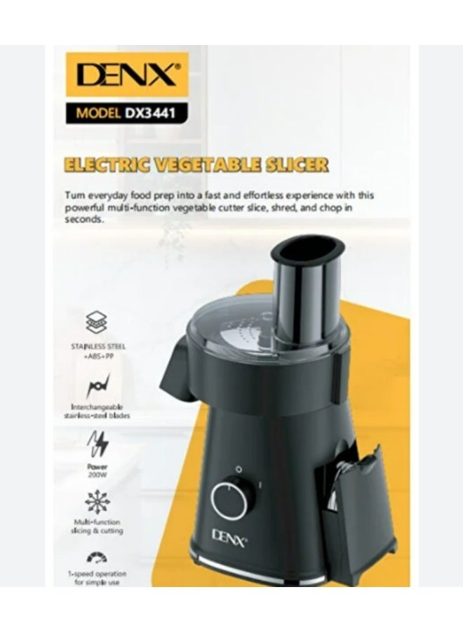 Denx Electric Vegetable Slicer DX3441200W - Image 1