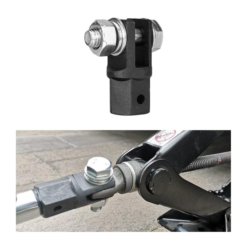 Sylvil Scissor Jack Adapter Scissor Jack Drill Adapter for 12 Inch Drive Impact Wrench or 1316 Inch Lug Wrench Universal Sturdy Power Jack Connector for Automotive RV Trailer - Image 3