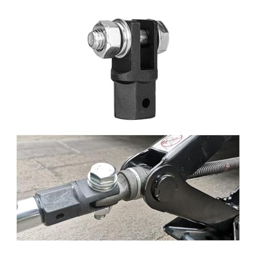 Sylvil Scissor Jack Adapter Scissor Jack Drill Adapter for 12 Inch Drive Impact Wrench or 1316 Inch Lug Wrench Universal Sturdy Power Jack Connector for Automotive RV Trailer - Image 1