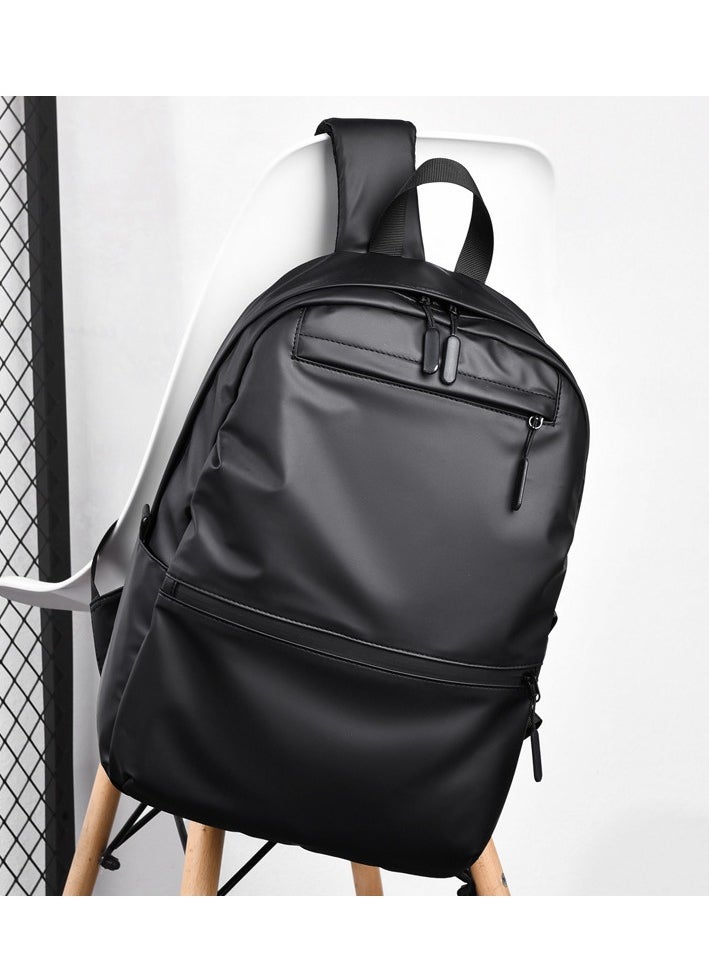 Angmei - Classic Travel Laptop Business Backpack, School Bag with USB Charging Port and Laptop Compartment for Men,black - Image 1