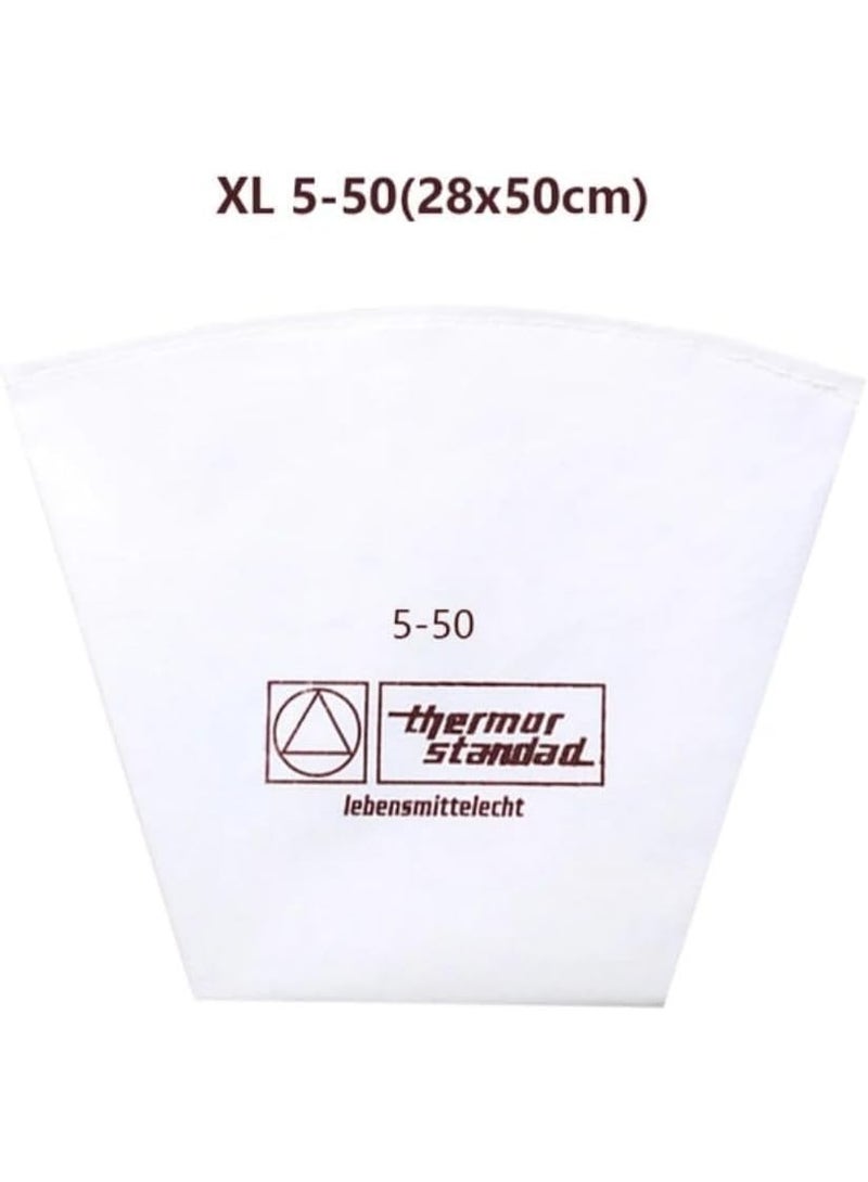 Generic valueable 1 High-quality fabric piping bag for cake decorating – 40cm icing bag, washable and reusable – Pastry decorating tools - Image 2