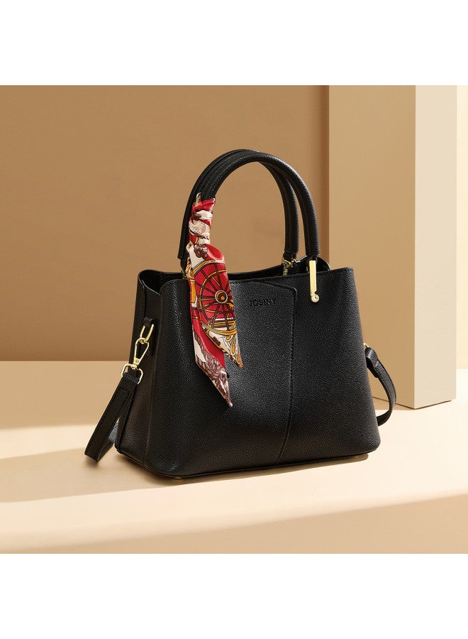 Josiny Versatile Tote Bag With Premium Texture, Large Capacity Handbag, Banquet/wedding Bag, Crossbody Bag For Women - Image 2