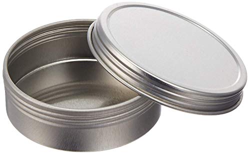 Paper Mart Screw Top Round Steel Tins, 4oz (24 Per Pack) - Image 3