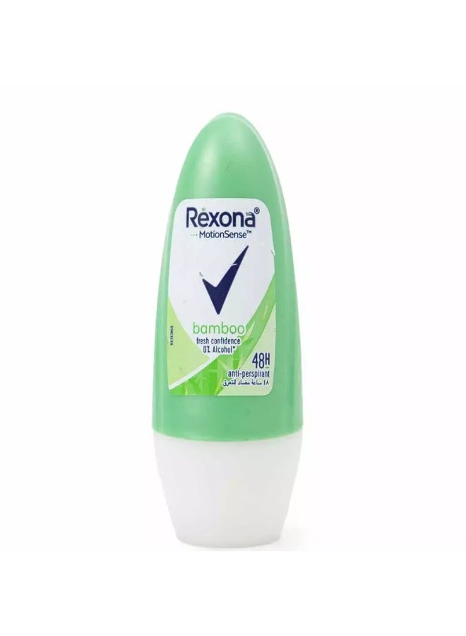 Rexona Women Antiperspirant Roll-On Bamboo 50ml - Image 2
