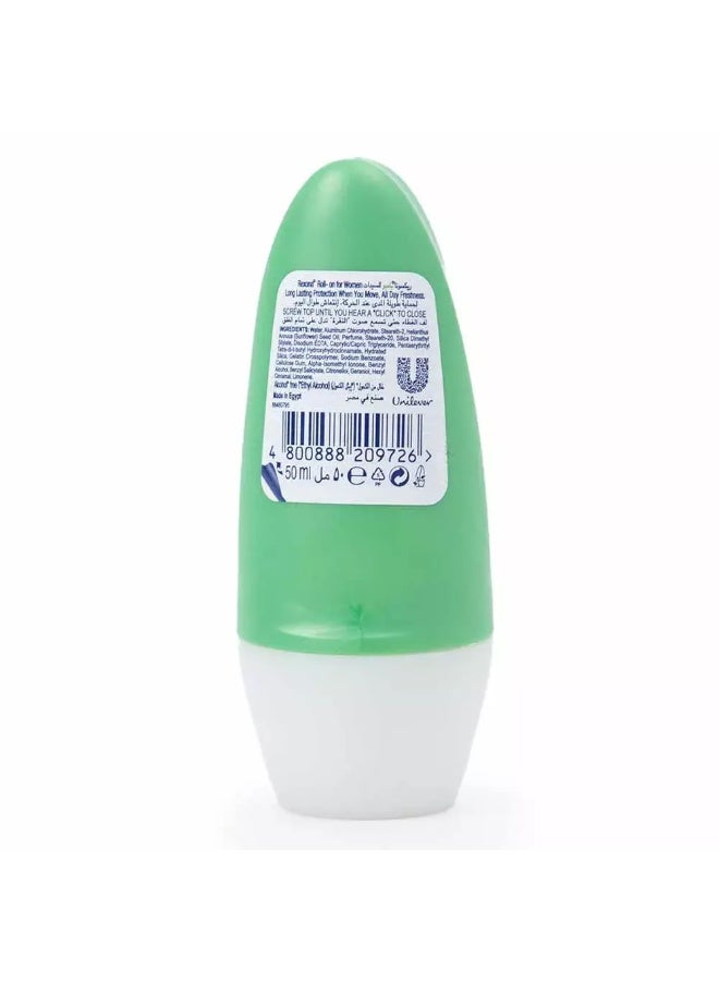 Rexona Women Antiperspirant Roll-On Bamboo 50ml - Image 3