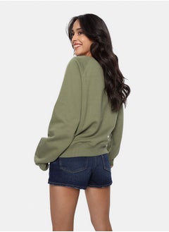 American Eagle AE Raglan-Sleeve Graphic Sweatshirt  - Image 4