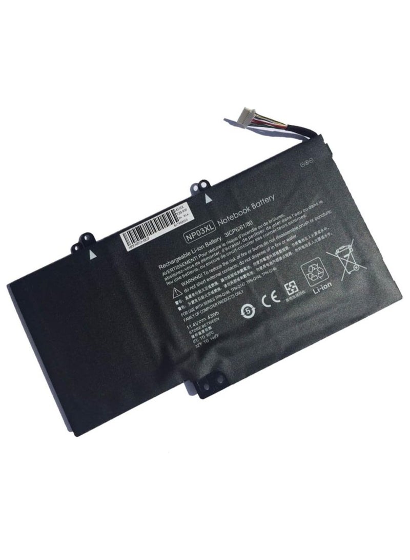 Np03xl Battery Compatible with HP Envy X360 15-u010dx 15-u110dx 15-u111dx 15-u050ca Pavilion X360 13-a010dx 13-a110dx 761230-005 760944-421 TPN-Q146 TPN-Q149 Laptop Notebook Batteries.  - Image 1
