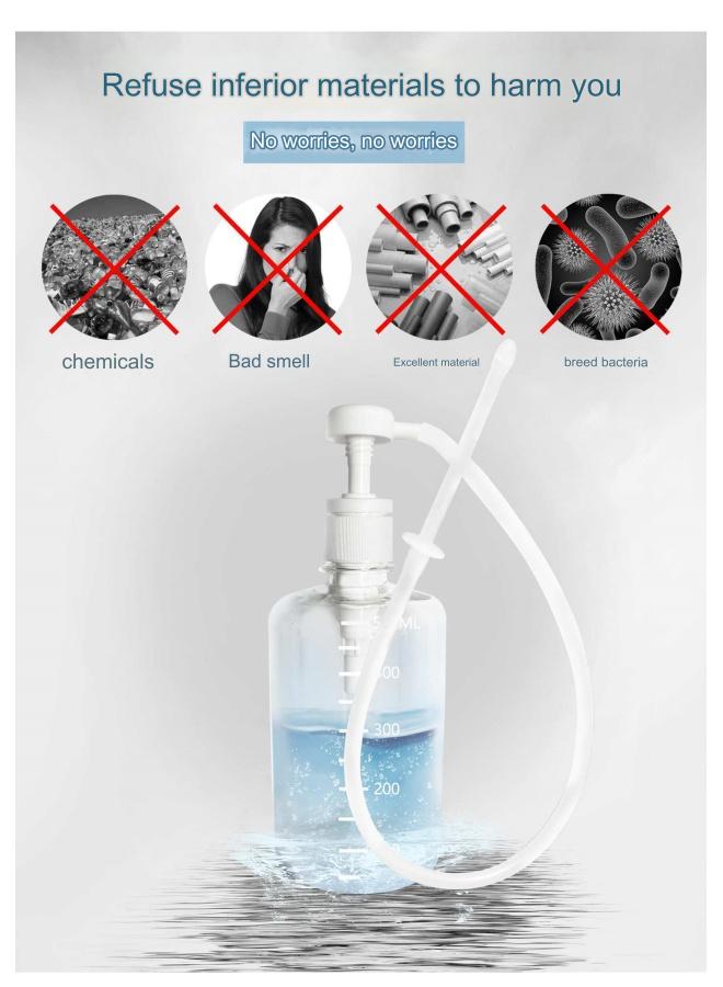 Generic Manual Irrigator Enema Cleaning Tool  - Image 2