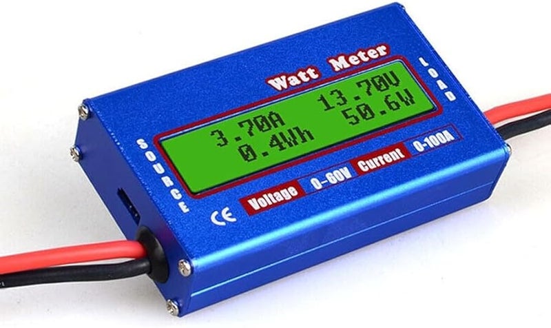 DC 60V 100A Battery Power Analyzer with Peak Current and Power Monitoring for RC and Renewable Energy Projects - Image 4