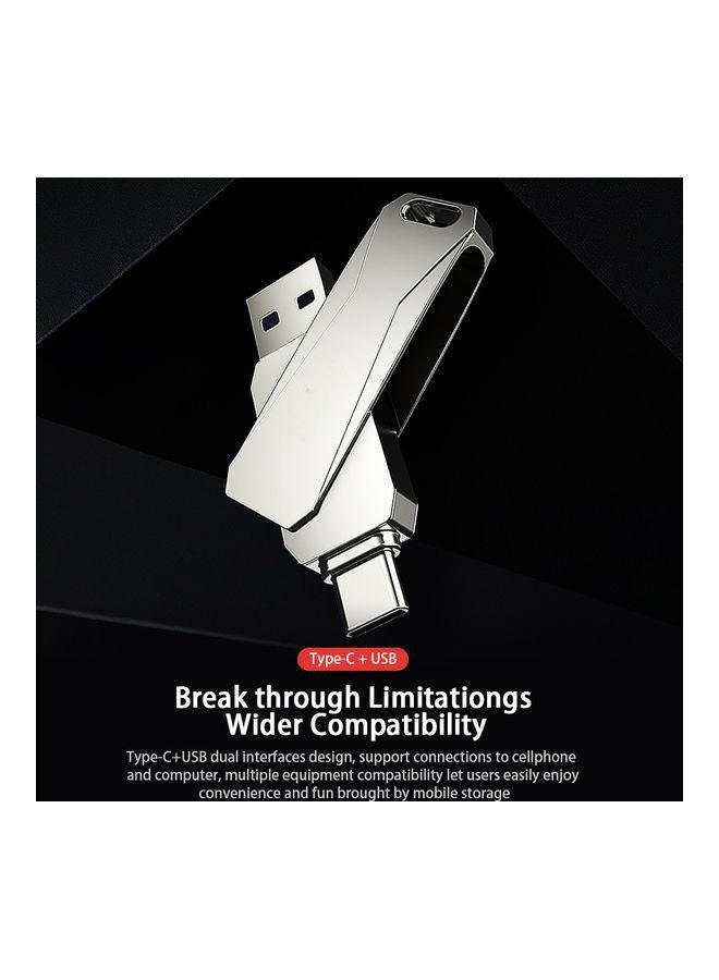 Type-C and USB Double Interface Flash Drive 128G - Image 5