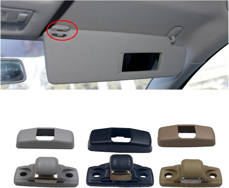 Wivplex Sun Visor Hook Clip Bracket Hanger for VW and Skoda - Image 2
