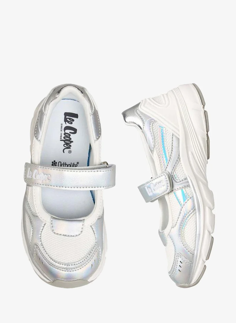 Lee Cooper Girls Hook and Loop Mary Jane Shoes