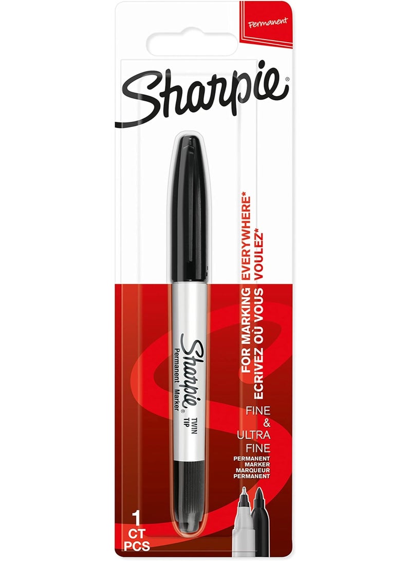 Sharpie 1-Piece Permanent Marker Black Ink Fine Tip  - Image 1