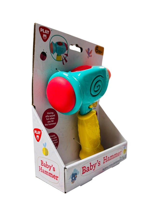 PLAYGO مطرقة الأطفال من بلاي جو - لعبة مطرقة مع تأثير صوتي مدمج - Image 2