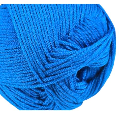 Yonkey Monkey 10-Pack of Yonkey Monkey 500 Grams Yarn - 70% Rayon derived from Bamboo, 30% Cotton - Imported - Blue 9056 - Image 3