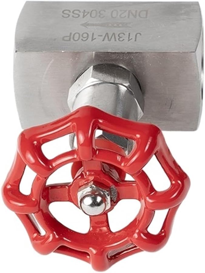 صمام إبرة من الفولاذ المقاوم للصدأ 304 J13W 160P صمام كرة داخلي عالي الضغط DN20 - Image 3