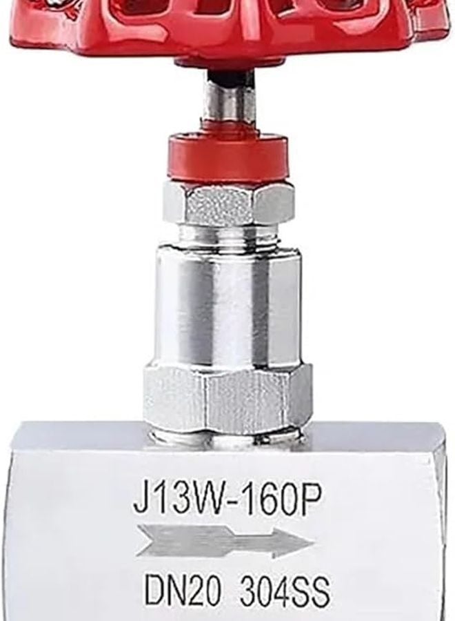صمام إبرة من الفولاذ المقاوم للصدأ 304 J13W 160P صمام كرة داخلي عالي الضغط DN20 - Image 5